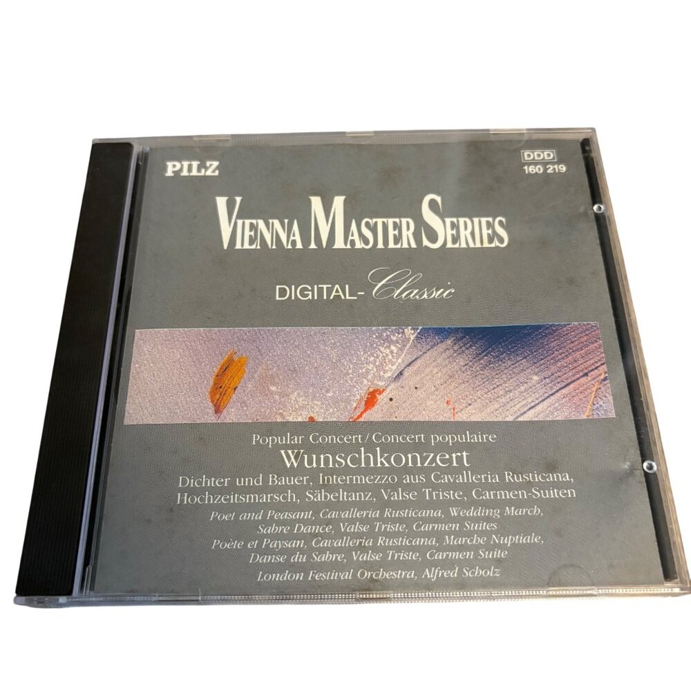 Vienna Master Series CD Popular Concert Wunschkonzert Digital Classic By Pilz